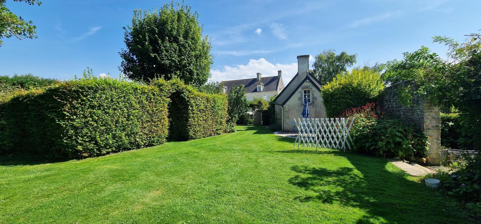 Gite 4 Personnes Avec Piscine Et Bain Nordique Proche Des Plages Du Debarquement Le Manoir  Buitenkant foto